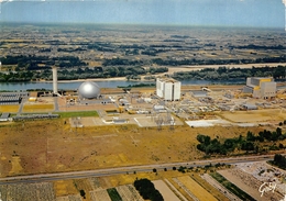 37-CHINON- VUE PANORAMIQUE AERIENNE CENTRALE NUCLEAIRE - Chinon