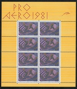 ** PETIT FEUILLET PRO AERO TIMBRES DE COLLECTIONS NEUFS 1981 C/.S.B.K. Nr:FO48. Y&TELLIER Nr:48. MICHEL Nr:1196.** - Ongebruikt