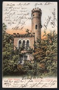 A3834 - Alte Ansichtskarte - Hann. Münden - Aussichtsturm Tillyschanze - Carl Toerischt - Gel 1906 - Hannoversch Münden