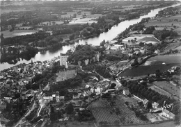 37-CHINON- VUE D'AVION, DES CHATEAUX DE LA LOIRE - Chinon