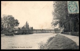 95 - NEUVILLE Sur OISE -- Le Pont, Vu D'aval - Neuville-sur-Oise