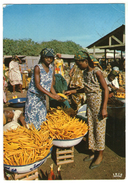 CPM   GABON     AFRIQUE EN COULEURS   SCENE DE MARCHE   FEMMES - Gabon