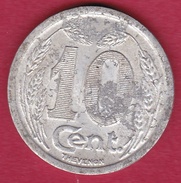 Chambre De Commerce - Evreux 1921 - 10 C - Monétaires / De Nécessité
