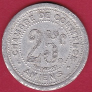 Chambre De Commerce - Amiens 1921 - 25 C - Monedas / De Necesidad