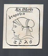 Ex Libris  Grec (ou En Grec)  (PPP5018) - Ex-Libris