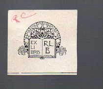 Ex Libris  R L B (PPP5021) - Bookplates