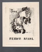 Ex-libris Reidar Kvaal (PPP5023) - Ex-libris