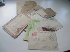 Volksrepublik China 1950er Jahre Militärpost 21 Belege! Viele Stempel / Zierumschläge. Seltene Stücke! Toller Posten!! - Lettres & Documents