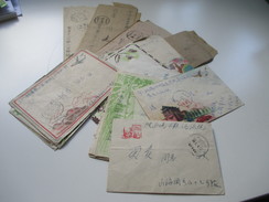 Volksrepublik China 1950er Jahre Militärpost 21 Belege! Viele Stempel / Zierumschläge. Seltene Stücke! Toller Posten!! - Briefe U. Dokumente