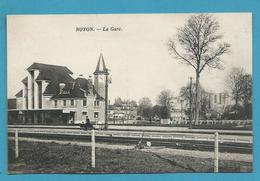 CPA - Chemin De Fer Gare NOYON 60 - Noyon