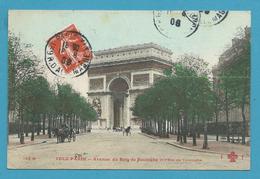 CPA 145 M TOUT PARIS - Avenue Du Bois De Boulogne Et L'Arc De Triomphe - Autres & Non Classés