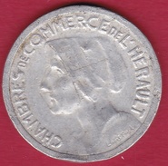 Chambre De Commerce - Herault 1921-1924 - 25 C - Monedas / De Necesidad