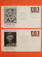 FRANCE 1er Jour 1965 - Paire N°24/26 Unesco Sur 2 Enveloppes.  Superbe - 1960-1969