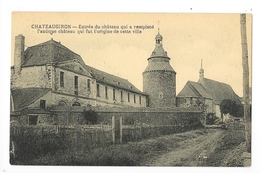 CHATEAUGIRON  (cpsm 35) Entrée Du Château  -   - L 1 - Châteaugiron