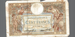 BILLET DE CENT FRANCS - 100 F 1939-1942 ''Sully''