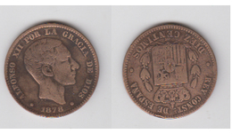 DIEZ CENTIMOS - 1870 OM - Monnaies Provinciales