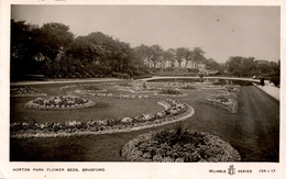 YORKS - BRADFORD - HORTON PARK, FLOWER BEDS RP Y3178 - Bradford