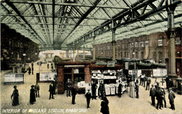 YORKS - BRADFORD - INTERIOR OF MIDLAND STATION  Y3179 - Bradford