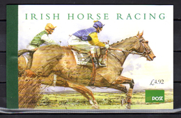 1996  EIRE  Carnet De Luxe Courses De Chevaux,  2 X  C 938a **, Cote 58 €, - Booklets