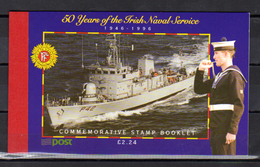 1996 EIRE Carnet De Luxe NAVY   2 X  C 958a **, Cote 20 €, Bateaux De La Marine De Guerre  War Ships - Booklets