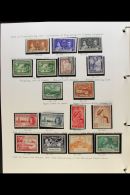 BRITISH WEST INDIES 1860's-1960's MOSTLY MINT COLLECTION Nicely Written Up In Hingeless Mounts In An Album, Inc... - Other & Unclassified