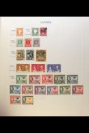 BRITISH COMMONWEALTH A Chiefly All Different Mint And Used Collection In A Matching Pair Of Albums, Includes Good... - Altri & Non Classificati