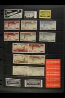 ROCKET MAIL - EUROPEAN COUNTRIES 1933-71 MINT & NHM Collection Presented On Stock Pages With Selections From... - Non Classificati