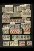 1953-63 QEII MINT HOARD Of The First Pictorial Issues On Stockpages, Mostly NHM With Shaded Ranges Of All Values... - Aden (1854-1963)