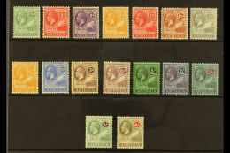 1921-29 Wmk SCA Basic Set, SG 62-80, Very Fine Mint, Very Fresh. The Catalogue Value In The SG Catalogue Is For... - Other & Unclassified