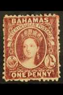 1863-77 1d Carmine-lake, Wmk Crown CC REVERSED, Perf.12½, SG 21x, Fine, Never Hinged Mint, BP Basel... - Andere & Zonder Classificatie