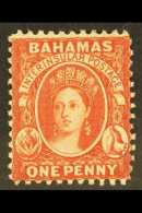 1882 1d Scarlet-vermilion, Wmk Crown CA, Perf.12, SG 40, Never Hinged Mint, BP Basel Certificate Accompanies. For... - Other & Unclassified