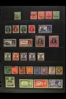 1933-1952 ALL DIFFERENT FINE USED COLLECTION Presented On A Stock Page. Includes Amongst Others The 1933 4a (Cat... - Bahrain (...-1965)