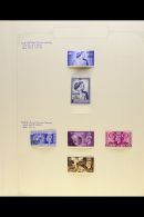 1938-57 COLLECTION Of Very Fine Mint Issues On Pages, Incl. 1938-41 ½a To 1a, 1948 Wedding 15r (nhm),... - Bahrein (...-1965)