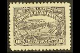 1910 10c Purple-slate "Paper Mills", Perf 12, SG 103, Very Fine Mint. For More Images, Please Visit... - Other & Unclassified