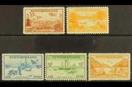 1933 Air Pictorials Set, SG 230/4, Very Fine Mint (5 Stamps) For More Images, Please Visit... - Altri & Non Classificati