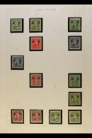 JAPANESE OCCUPATION - MENGKIANG 1941-45 All Different Mostly Fine Mint Collection On Album Pages, Includes 1941... - Other & Unclassified