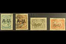 PRIVATE AIRS - SCADTA 1923 Large "A-U." Handstamped (for Argentina And Uruguay) 50c To 2p (SG 49A/52A, Scott... - Colombia