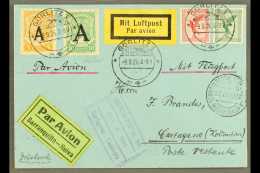 SCADTA 1926 (9 Sep) Printed Matter Airmail Cover From Germany Addressed To Cartagena, Bearing Germany 5pf &... - Colombia