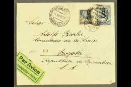 SCADTA 1926 (22 July) Cover From Switzerland Addressed To Bogota, Bearing Switzerland 30c And SCADTA 1923 30c With... - Colombia