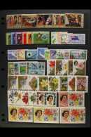 1966-1974 COMPREHENSIVE NEVER HINGED MINT COLLECTION On Stock Pages, Virtually All Different With A Few Blocks,... - Cook Islands