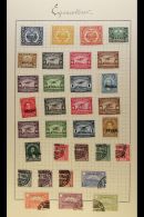 1896-1947 MINT REFERENCE/DISPLAY COLLECTION An Attractive And Unusual Collection Constructed As A Reference Guide... - Ecuador