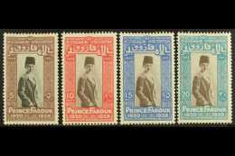 1929 Prince's Ninth Birthday Special Printing Set With 5m Centre In Black And 10m To 20m Centres In Brown, SG... - Altri & Non Classificati
