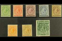 1921-28 Complete Set, SG 73/80, Very Fine Mint, Fresh. (8 Stamps) For More Images, Please Visit... - Falkland Islands