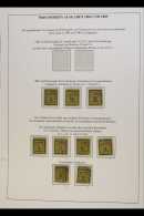 GUADELOUPE 1879-1892 19TH CENTURY COLLECTION. A Mint & Used Collection With Varieties That  Includes 1889... - Other & Unclassified