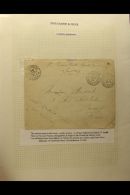 NIGER POSTAL HISTORY COLLECTION 1904-84 Wonderful Collection In An Album Which Includes 1904 Stampless Military... - Other & Unclassified