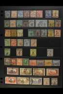 TUNISIA 1888-1933 ALL DIFFERENT USED COLLECTION Presented On Stock Pages. Includes 1888-93 Plain Background... - Other & Unclassified