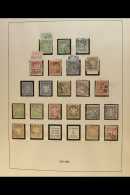 BAVARIA 1849-1920 Attractive And Extensive Mint Or Used Collection On Lindner Album Pages, Mostly Used For The... - Altri & Non Classificati