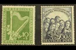 1950 Berlin Philharmonic Set, Mi 72/73, SG B72/73, Never Hinged Mint (2 Stamps) For More Images, Please Visit... - Other & Unclassified