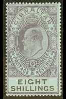 1903 (wmk CA) KEVII 8s Dull Purple And Black/blue, SG 54, Very Fine Mint. For More Images, Please Visit... - Gibilterra