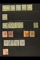 POSTAGE DUES 1875-1930 Mint And Used Assembly, Includes 1875 Types With A Range Of Perfs To 1d Mint And 90L Used,... - Altri & Non Classificati